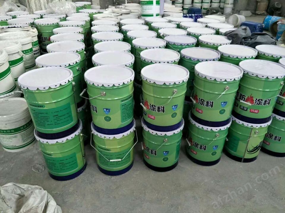 超薄型钢结构防火涂料地址图片价格(图1)