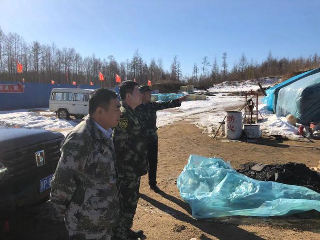 防火包片领导深入呼中林场督导检查清明节期间森林防火工作(图3)