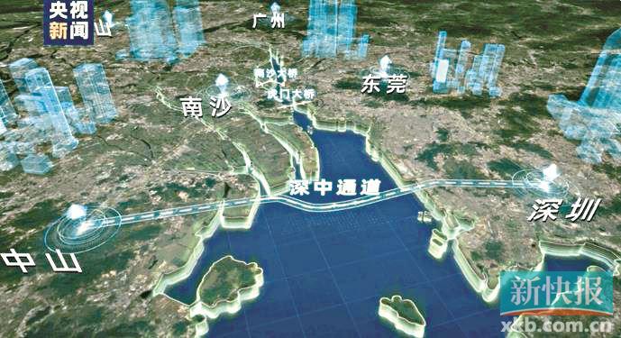 深圳⇆中山30分钟！深中通道主线贯通