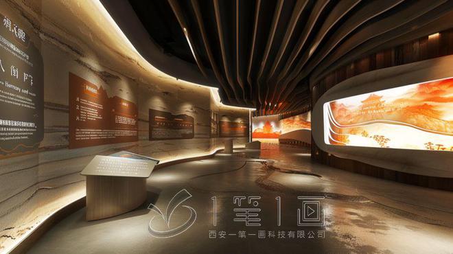 铸牢中华民族共同体意识展馆设计建设郑州沉浸式展厅设计公司