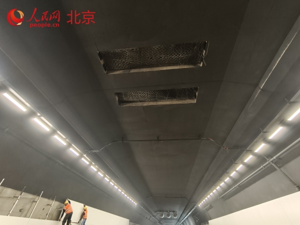 北京东六环改造地下隧道“样板间”初亮相(图4)