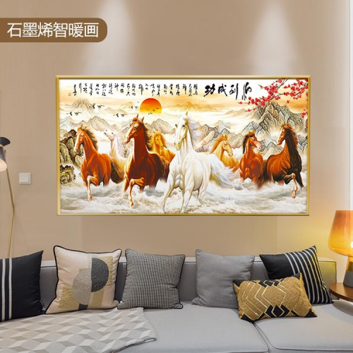 暖先森发热墙画融合了艺术与科技的完美佳作