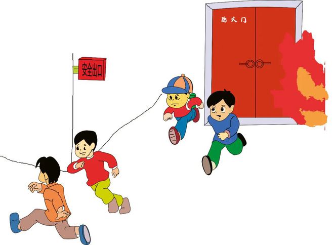 【消防宣传月】消防安全小知识——正确使用通道(图7)