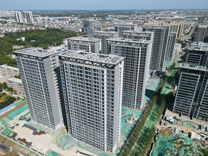 加压奋进分秒必争中国五冶华北公司建设者中秋坚守一线“不打烊”(图9)