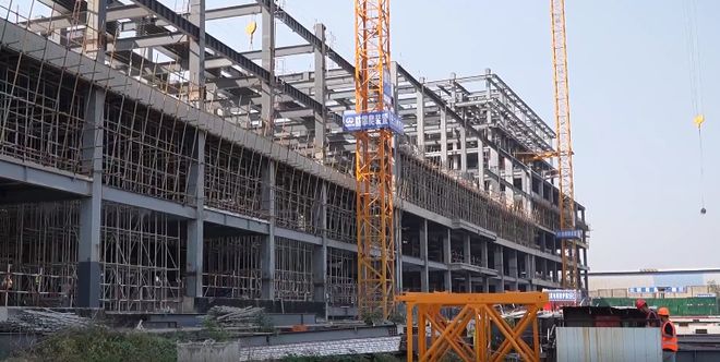 钢城区科创中心复工后建设进展来了！(图3)