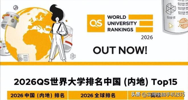 世界百大高校最新美国连续14年第一中国前十都没进(图9)