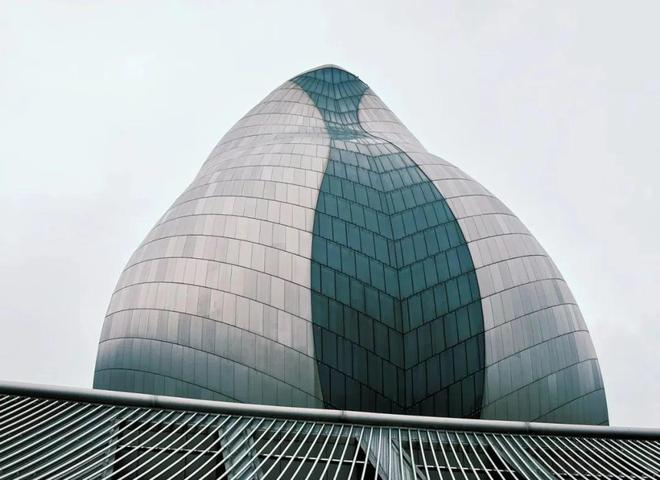 被评为中国十大丑陋建筑“中国建筑科技馆”网友用“手语”直接辣评！含苞待放的“花苞”？(图7)